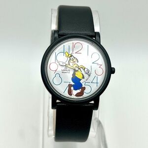 Lorus Vintage 90’s Goofy New Strap Unisex Watch Working